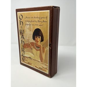 OH-WAH-REE 1962 3M Bookshelf Game of Strategy Complete